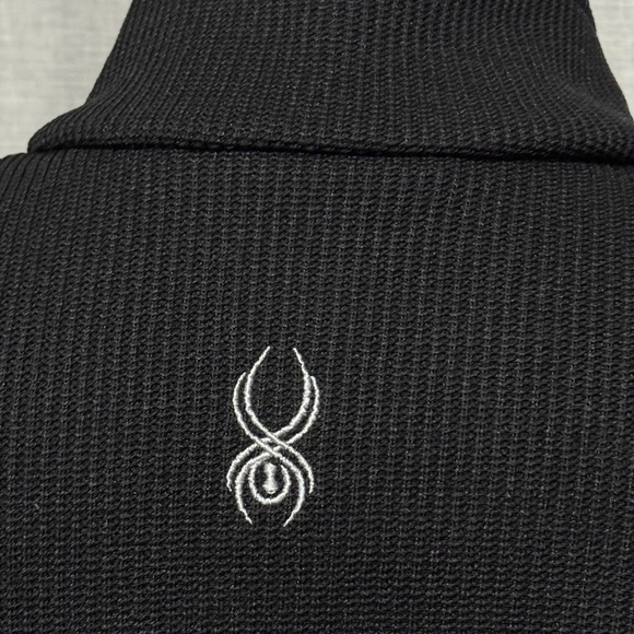 Wmns Spyder ”Core” Zip Up Jacket-Black-Sz L-EUC-Polyester-Zip Pockets - Picture 10 of 16